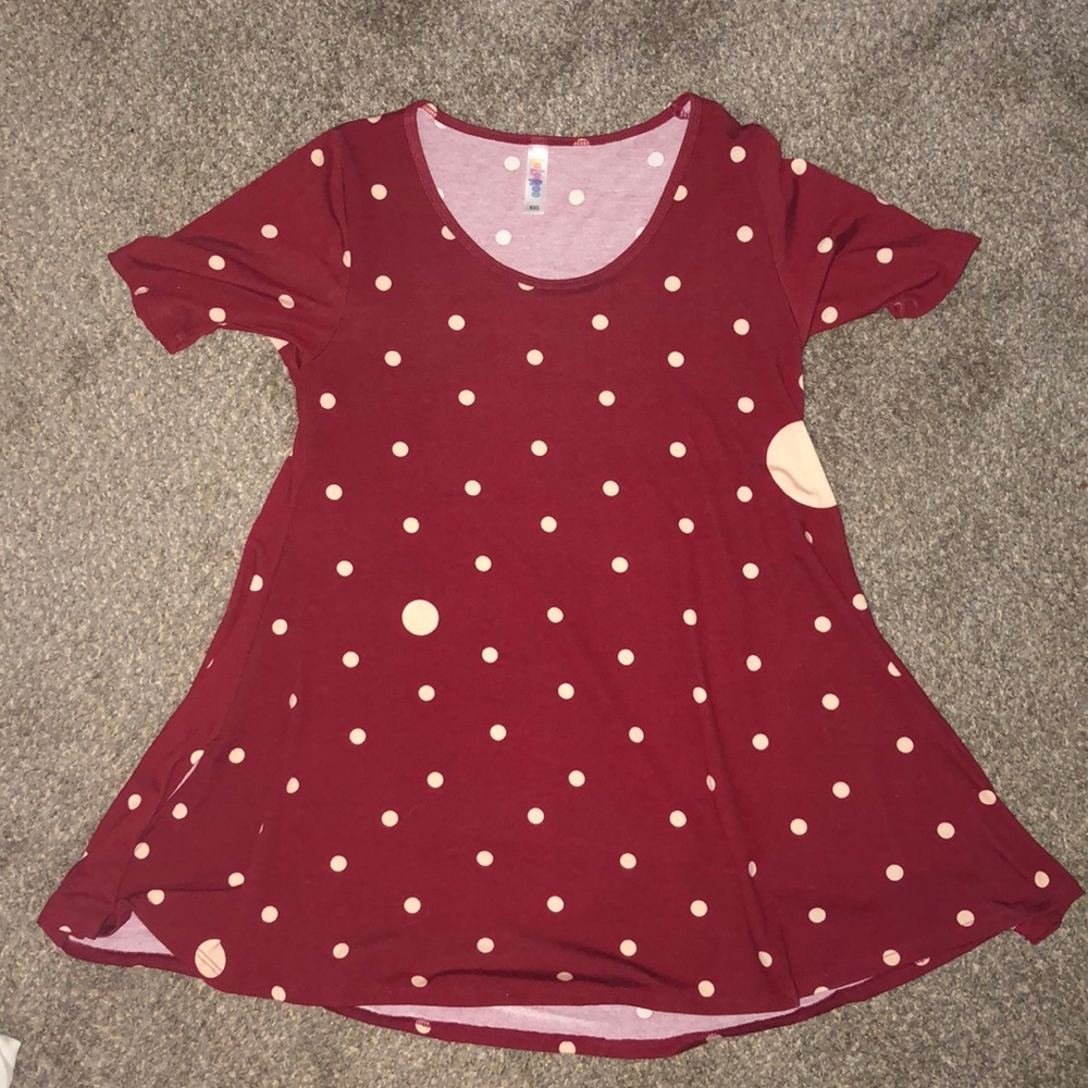 Polk-a-dot blouse